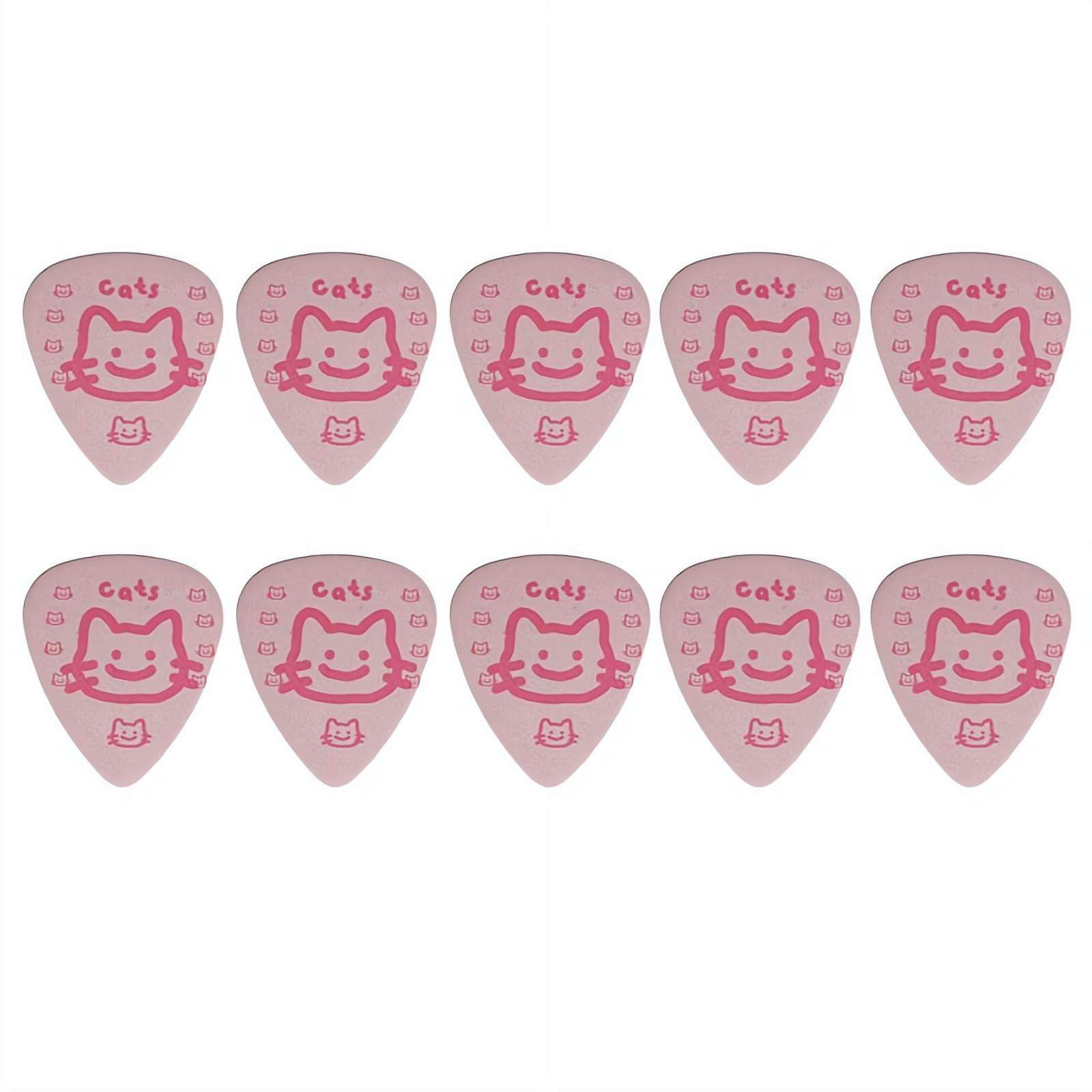 10 Pack Guitar Picks, Colorful Celluloid Guitar Picks Plectrums for Acoustic Guitar, Electric Guitar, Bass, Ukulele